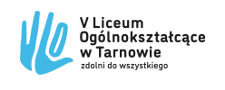 V liceum ogólnokształcące w Tarnowie Logo